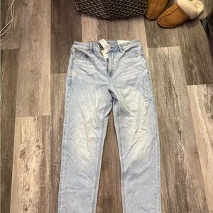 American Eagle Outfitters Light Wash Women's Ankle Jeans